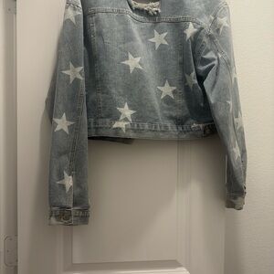 Cropped Jean jacket